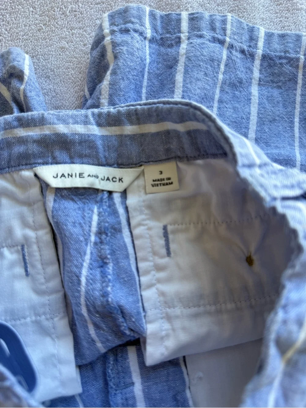 Janie and Jack Toddler Boy Summer Shorts Size: 3